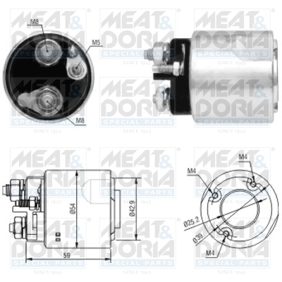 Solenoid Switch, starter